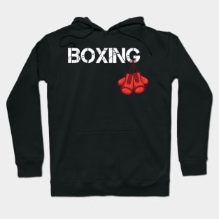 Boxing hanging gloves gift for boxer Hoodie